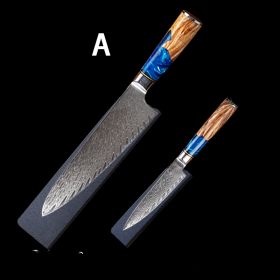 Damascus Restaurant Commercial Professional Kitchen Knife Set