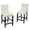 25 Inch Kitchen Chairs with Rubber Wood Legs