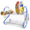 Multiful Functions Houseware Kitchen Storage Stainless Iron Shelf Dish Rack