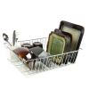 Multiful Functions Houseware Kitchen Storage Stainless Iron Shelf Dish Rack