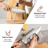 Daily Necessities Kitchen Knife Set Stainless Steel Knife Block Set