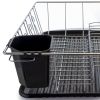 Multiful Functions Houseware Kitchen Storage Stainless Iron Shelf Dish Rack