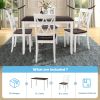 Dining Table Set Home Kitchen Table and Chairs Wood Dining Set